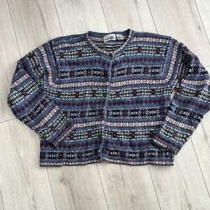 Vintage cardigan sweater size Medium